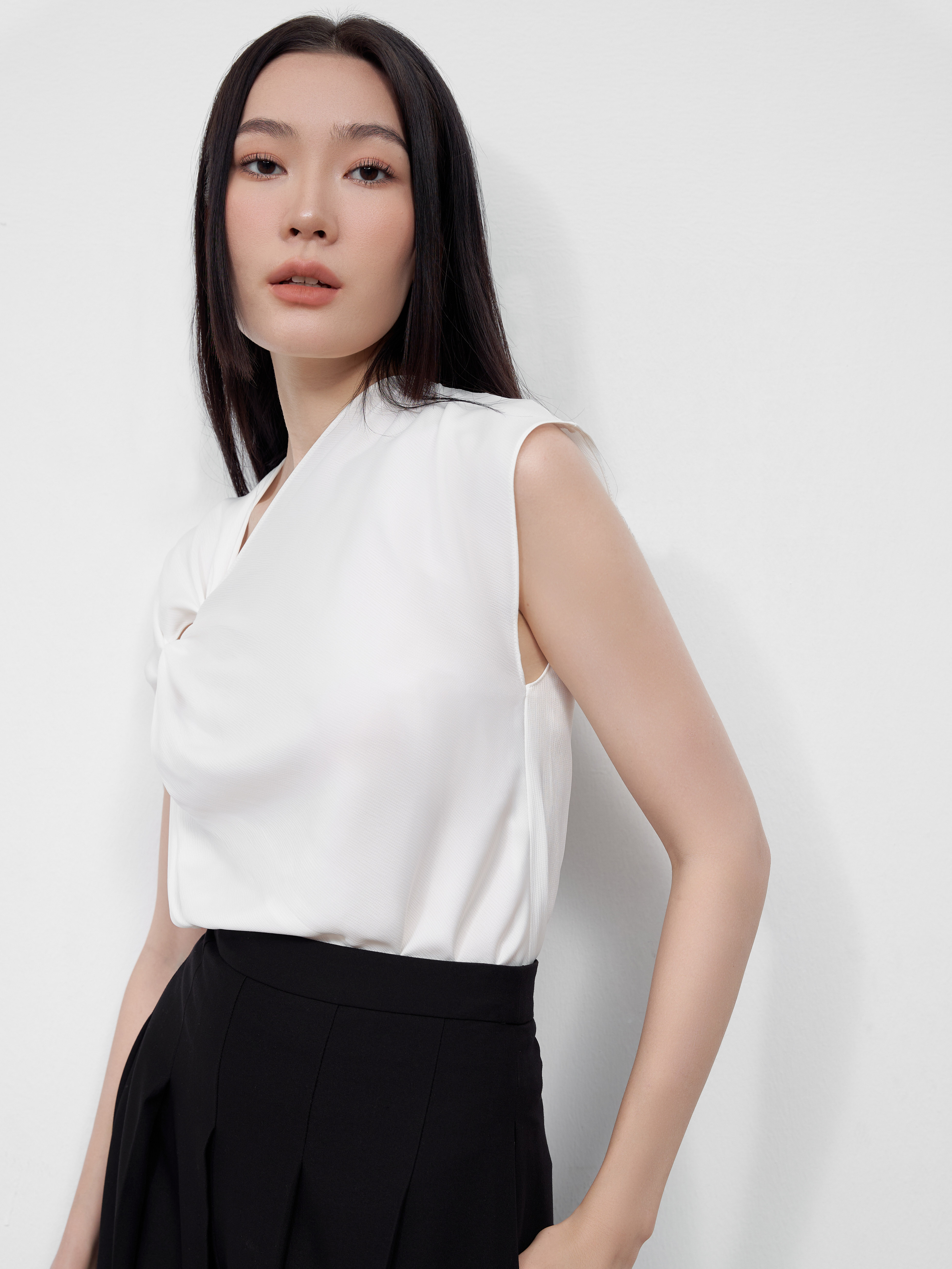 Quần xếp ly dáng rộng