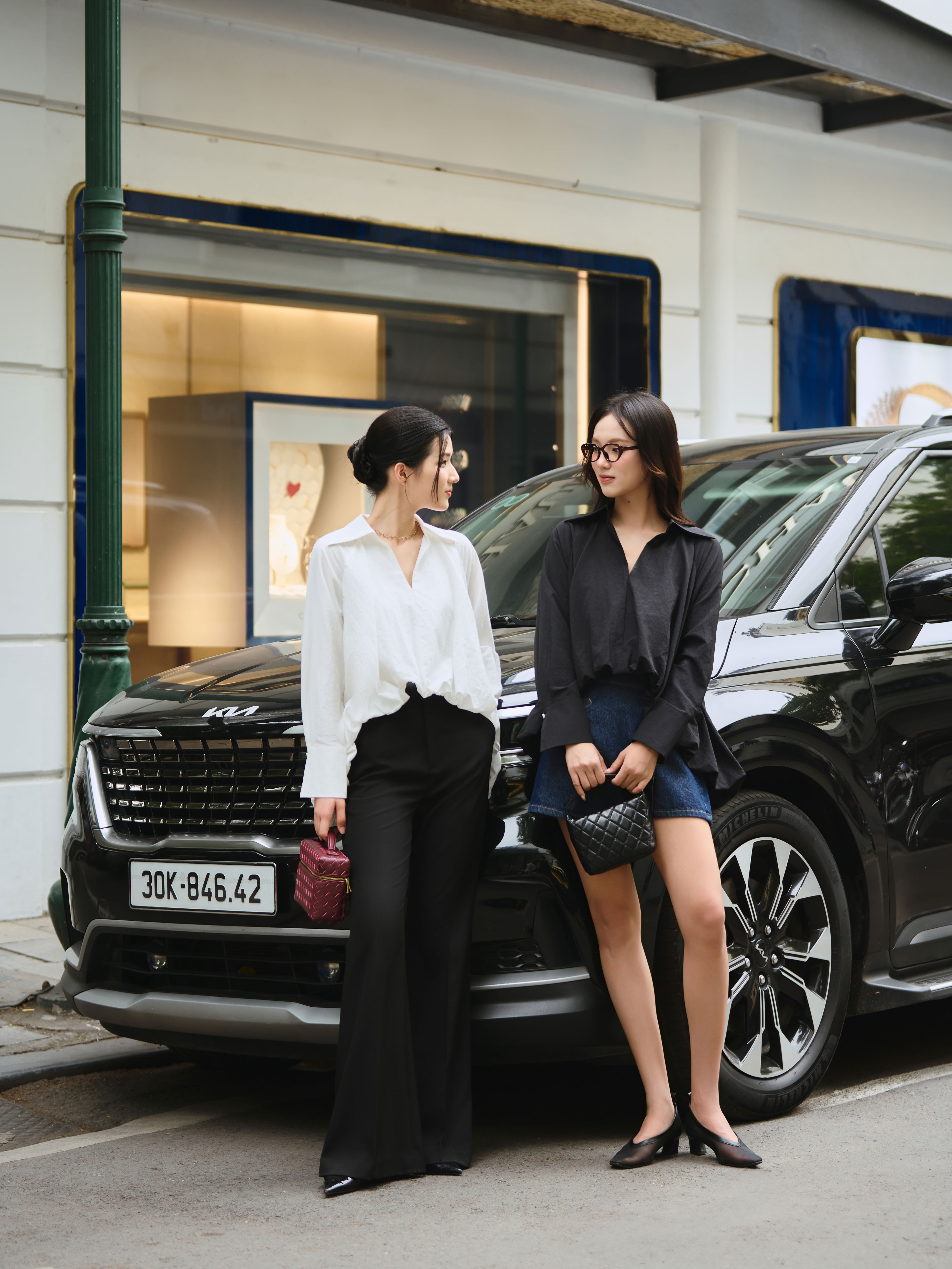 Quần dài ống vẩy cạp rời cơ bản