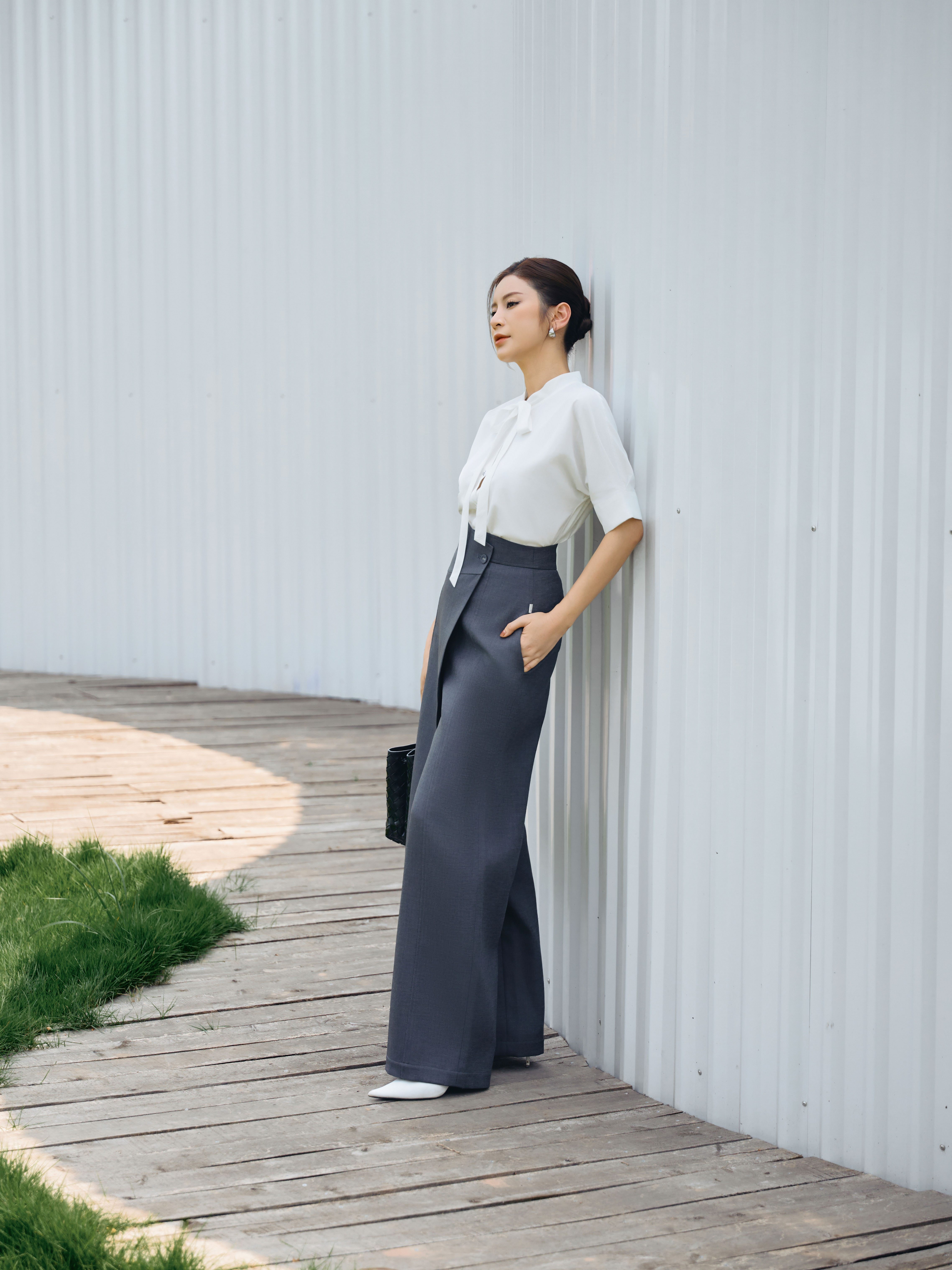 Quần đáp vạt chéo