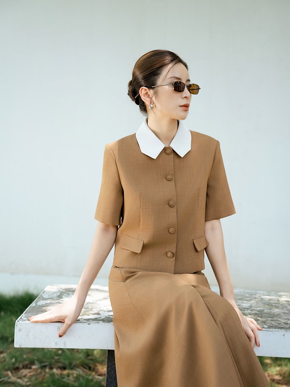 Áo ký giả tay cộc_CV.2-1109
