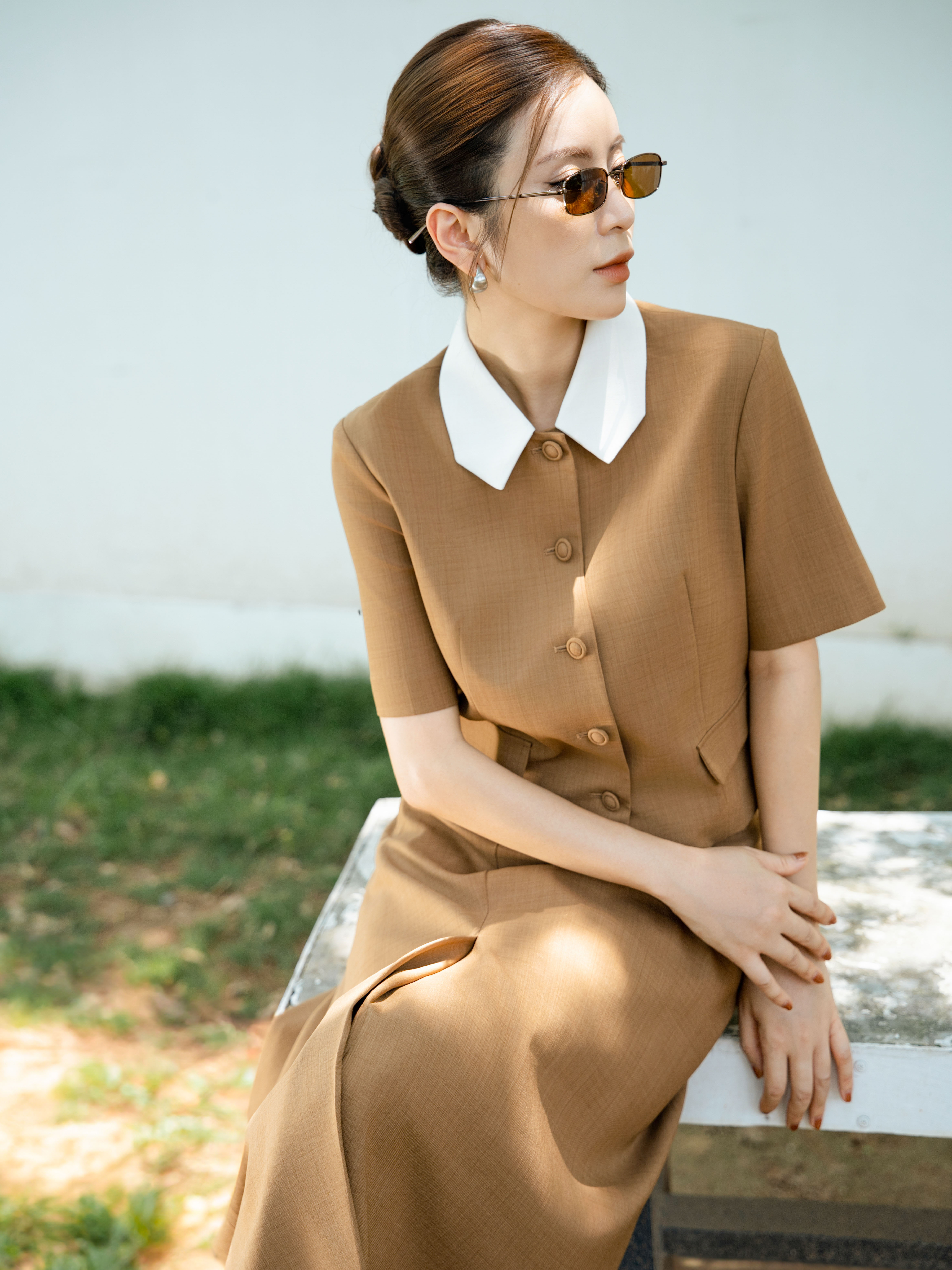 Áo ký giả tay cộc_CV.2-1109