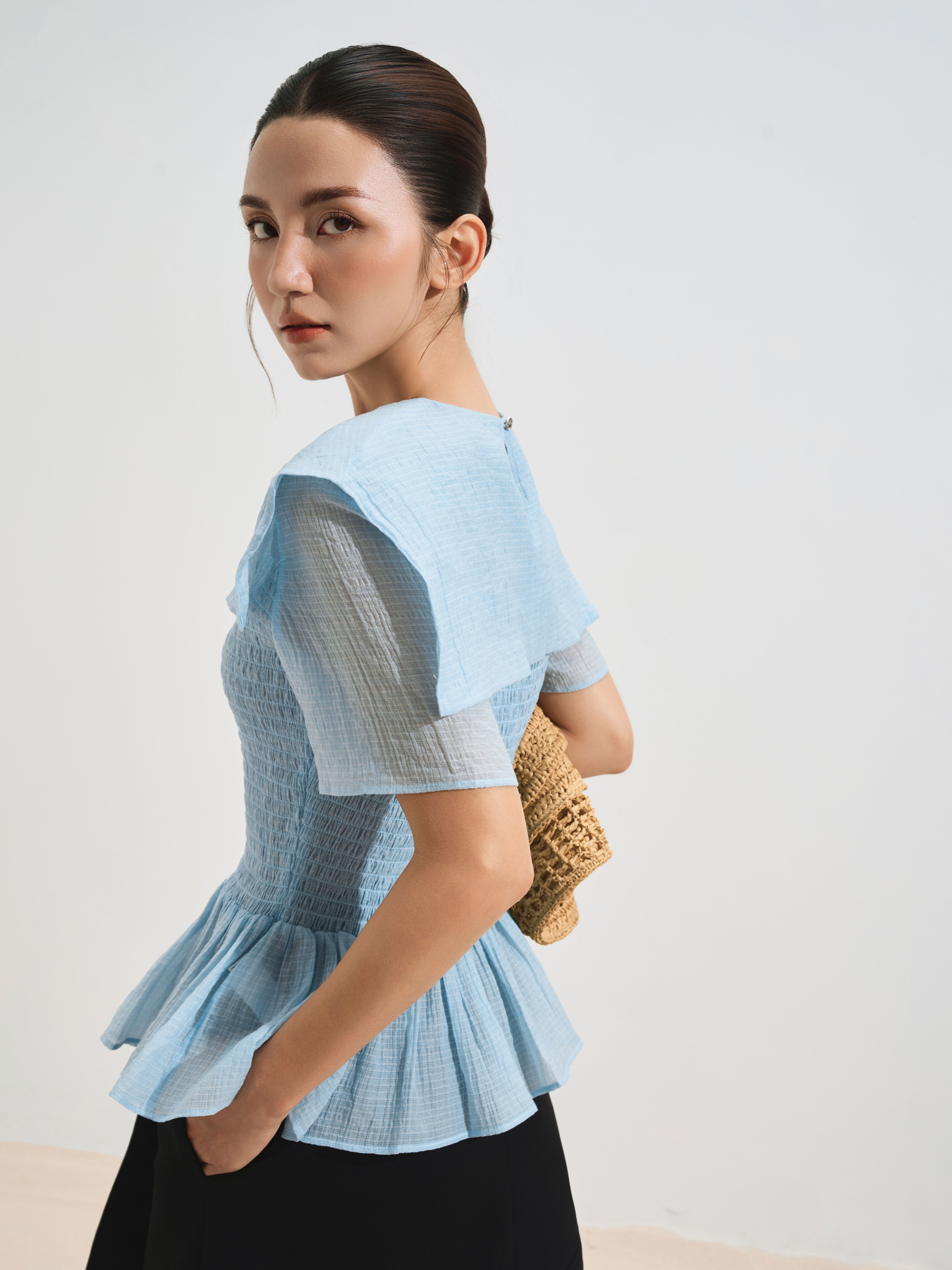 Áo chun thân cộc tay