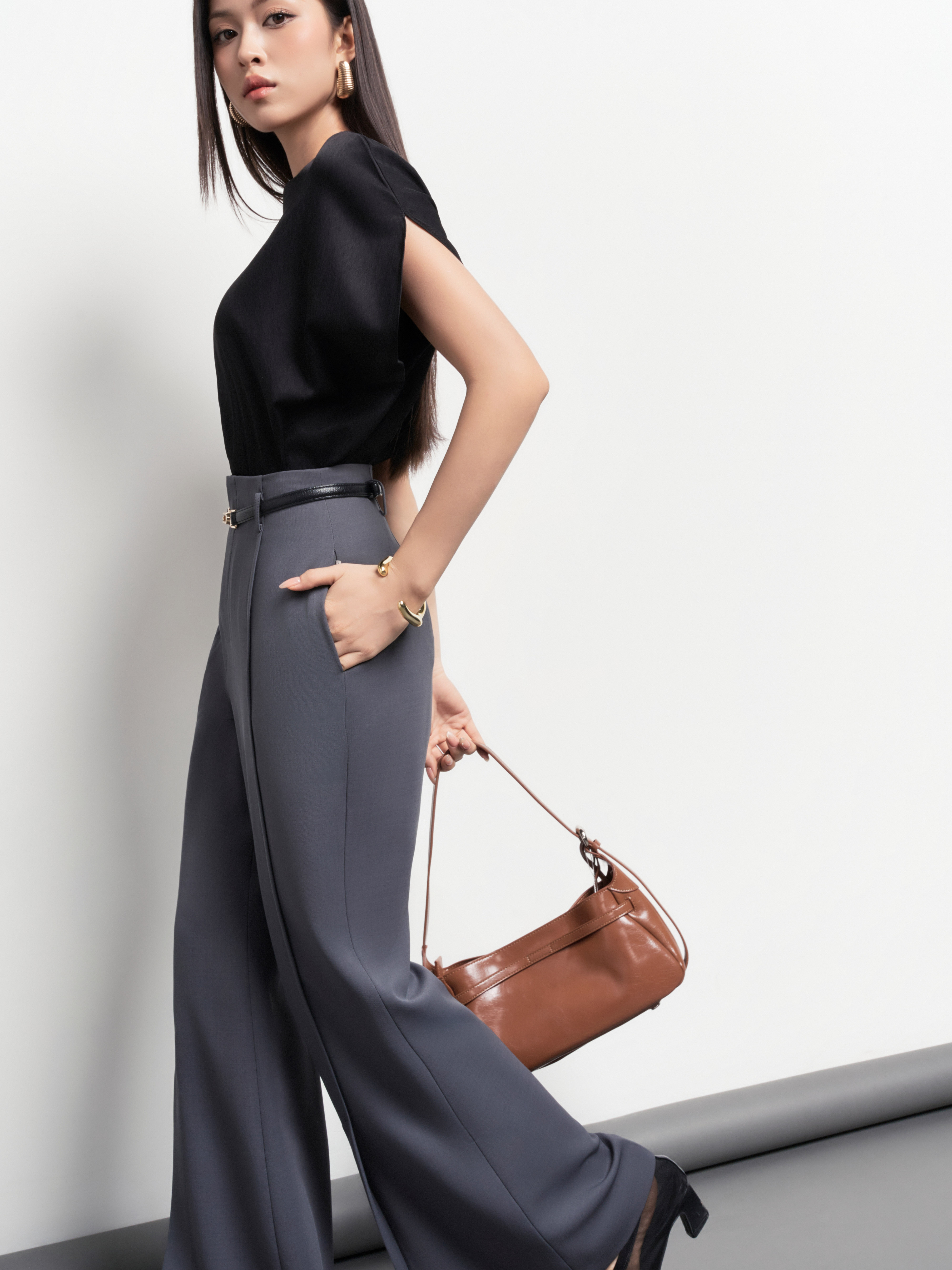 Áo liền tay cổ thuyền