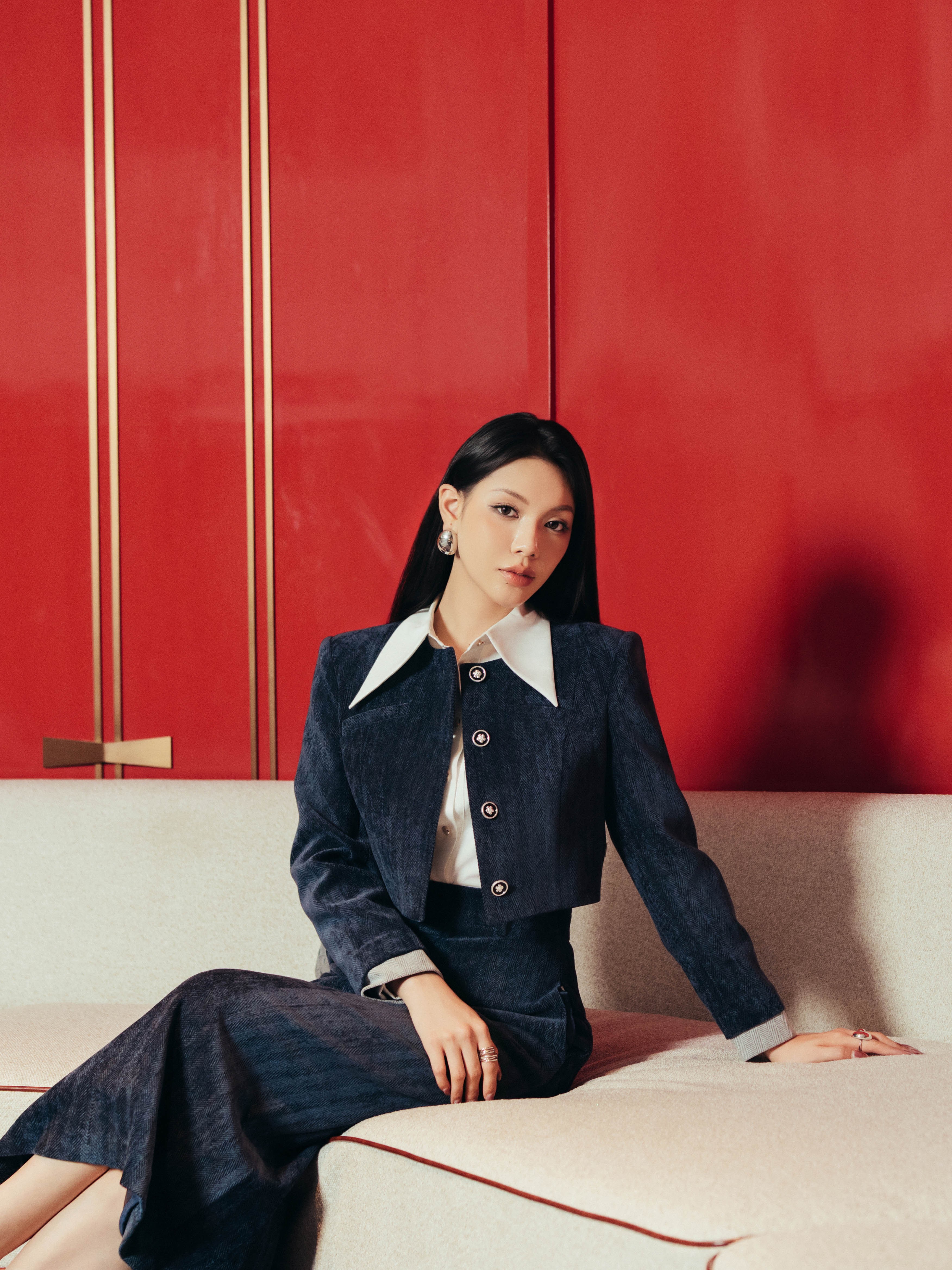 Chân váy midi cạp rời_AV.1-970