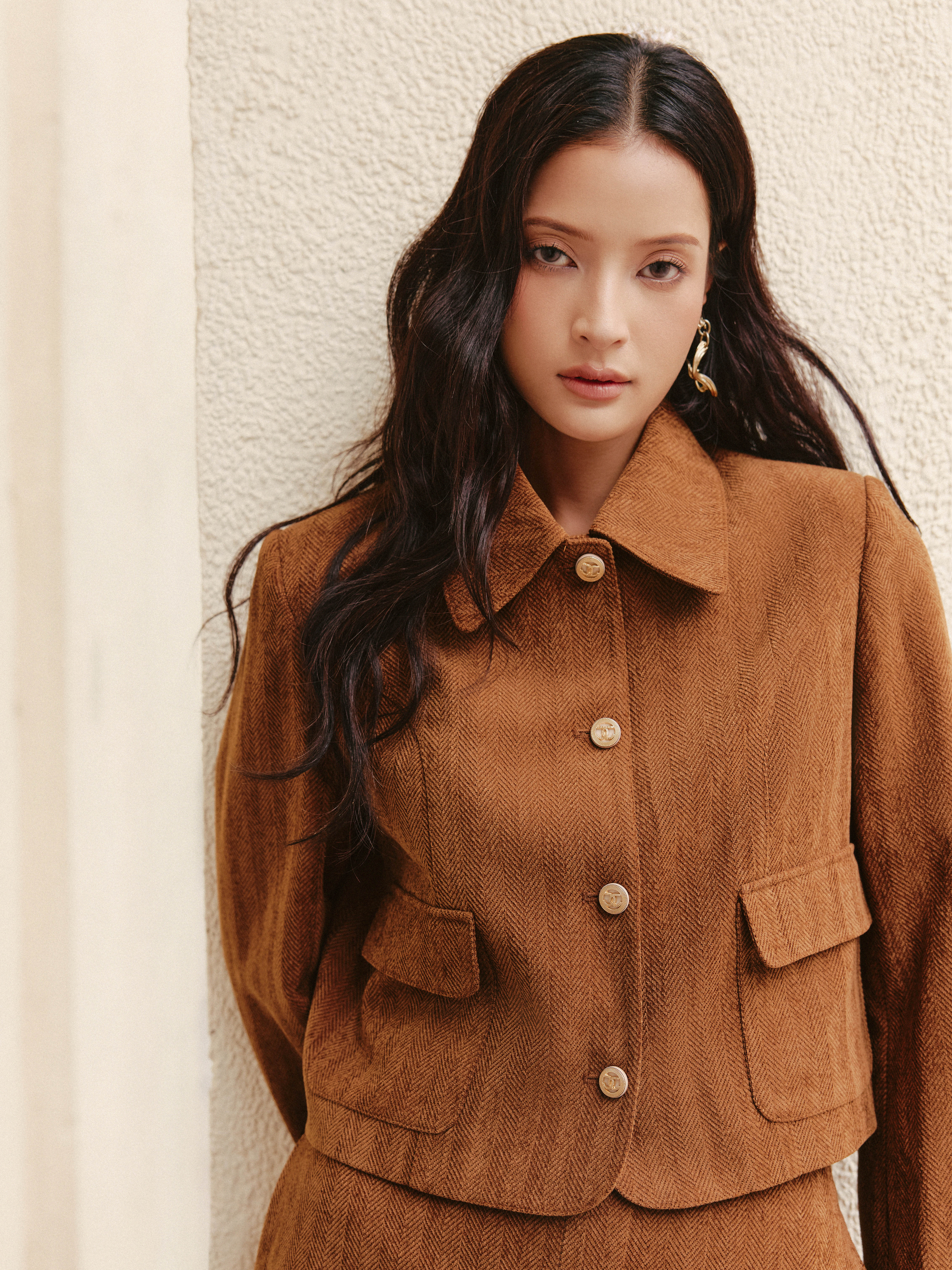 Áo vest cổ đức 2 túi ốp trước_CV.1-1154