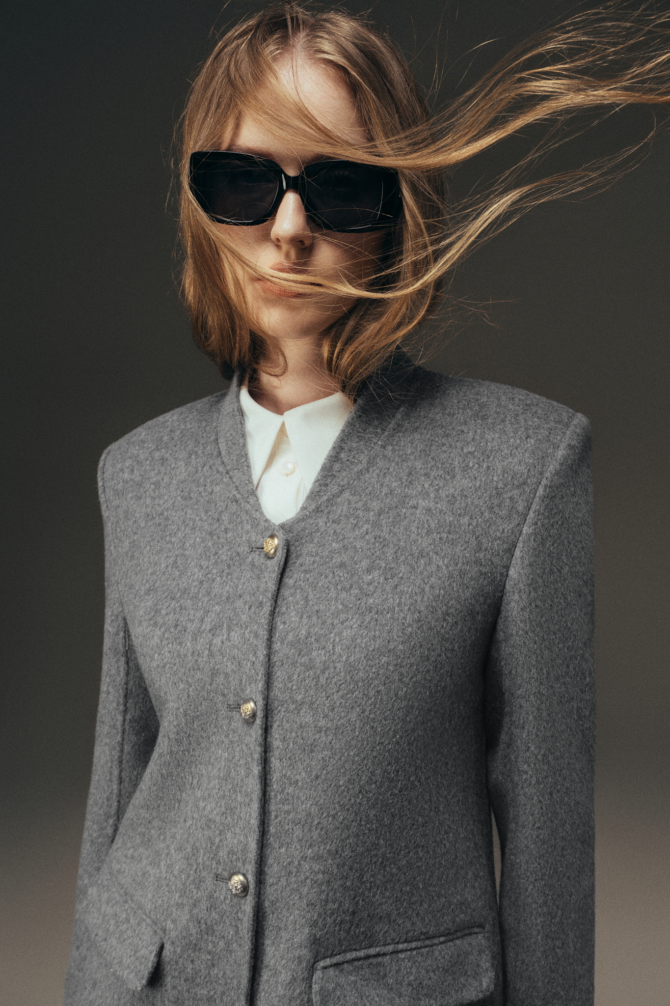 Áo dạ handmade trendcoat cổ leo