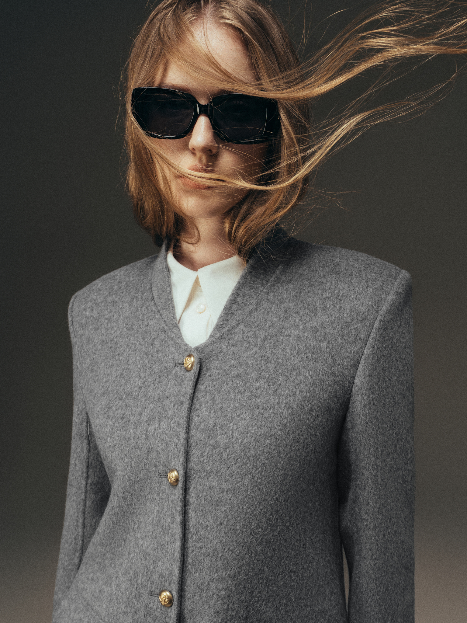 Áo dạ handmade trendcoat cổ leo