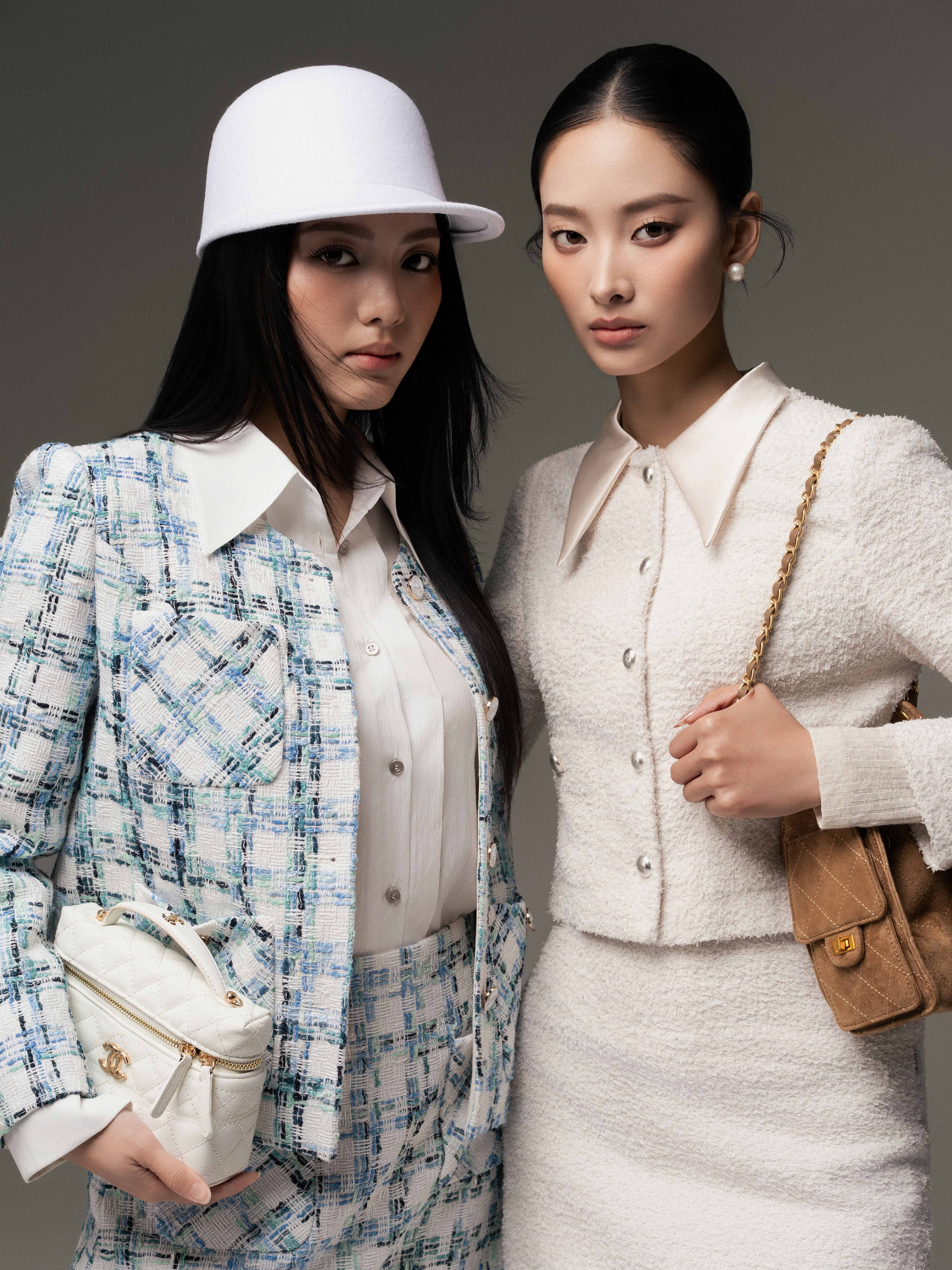 Áo len xù cổ tròn 2 túi ốp_CV.2-1119