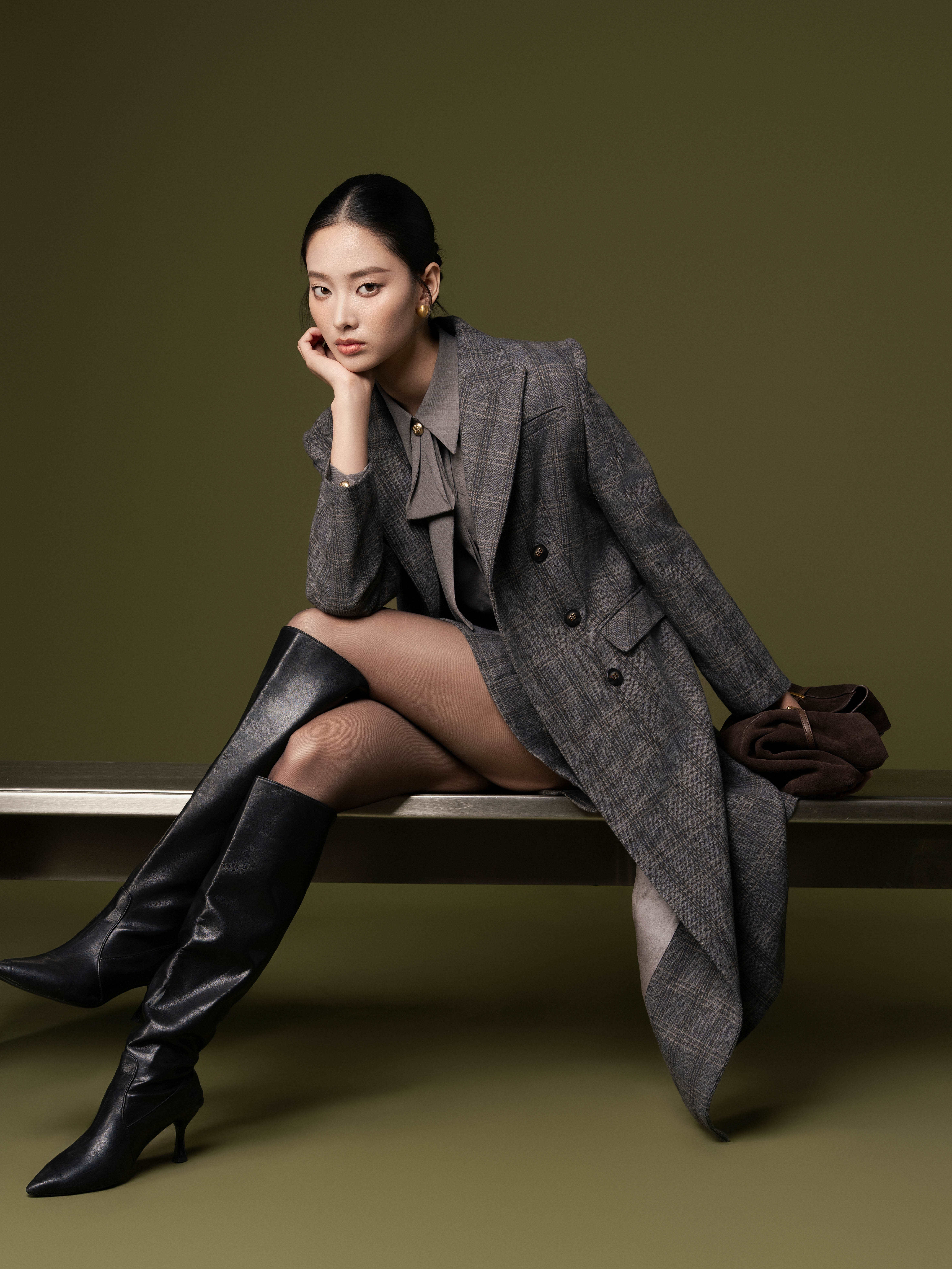 Áo trendcoat 2 hàng cúc