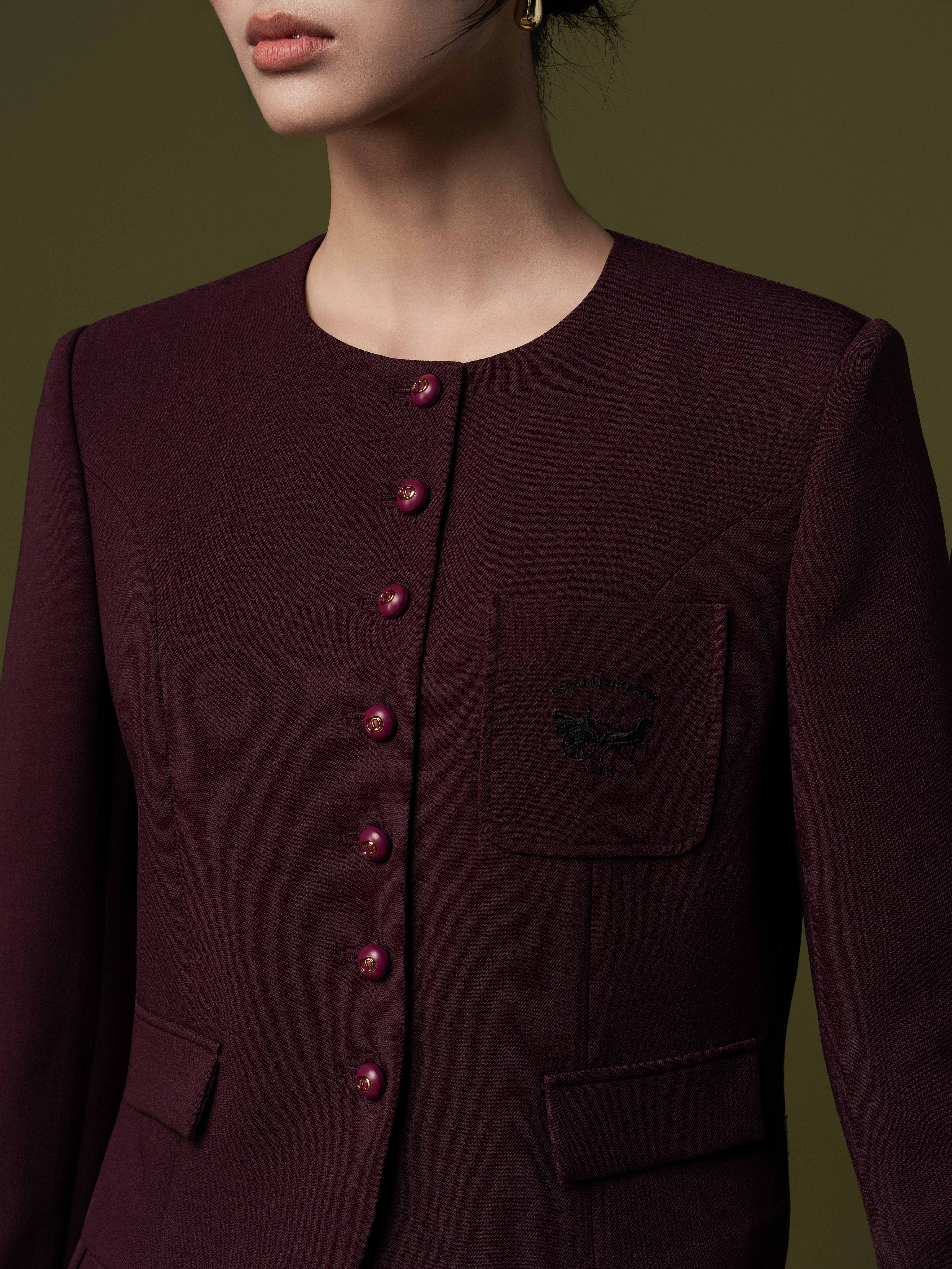 Áo kí giả thêu túi ngực_CV.2-1183