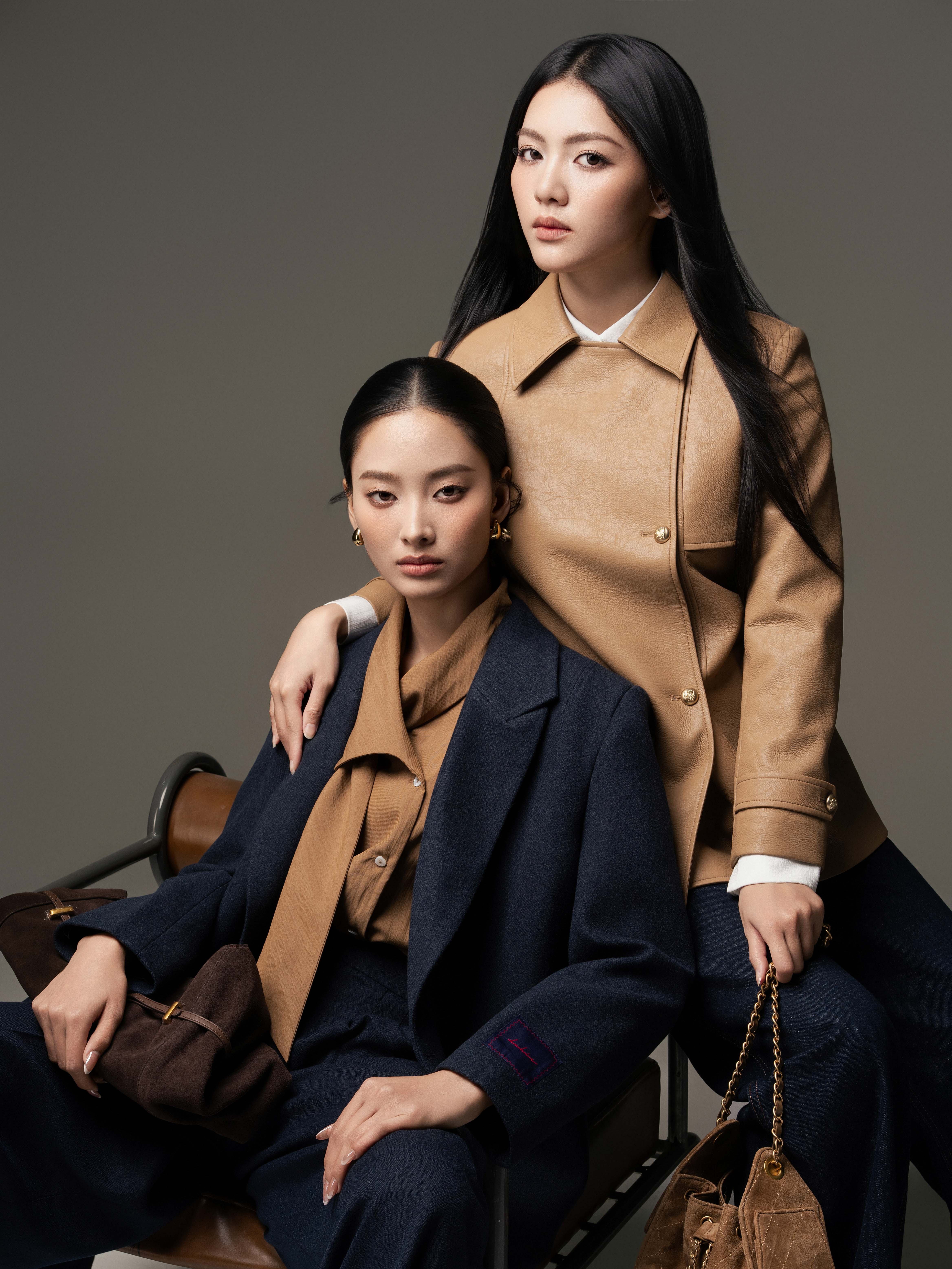 Áo trendcoat cổ vest