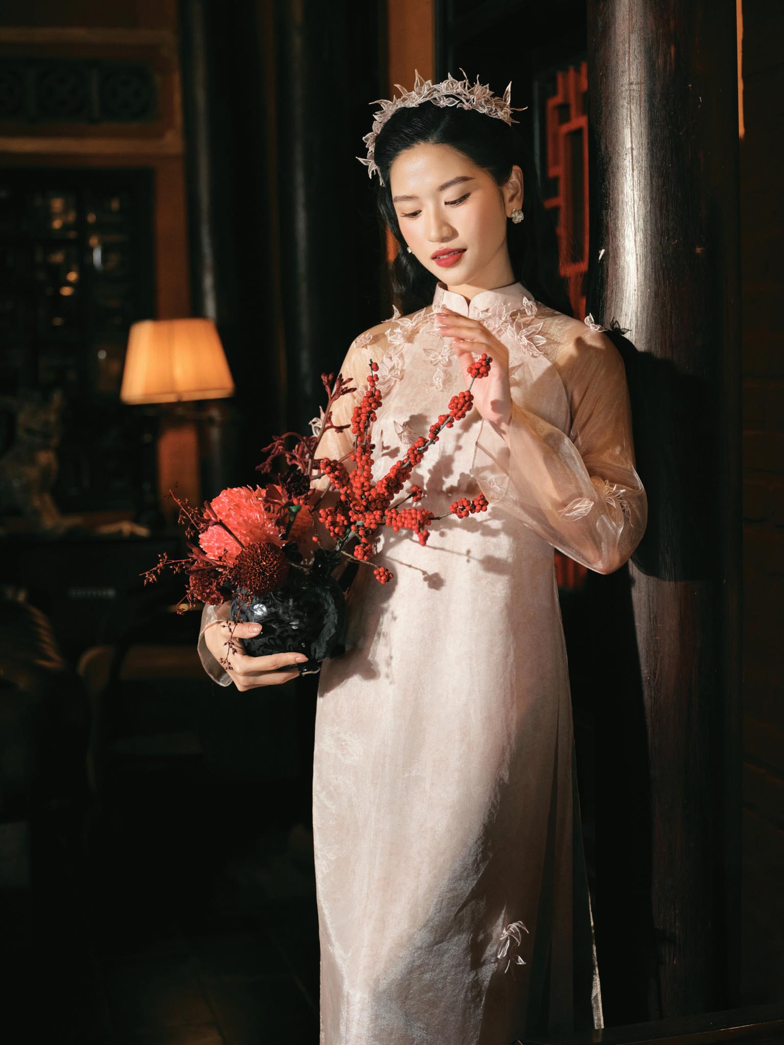 Áo dài Đinh Hương