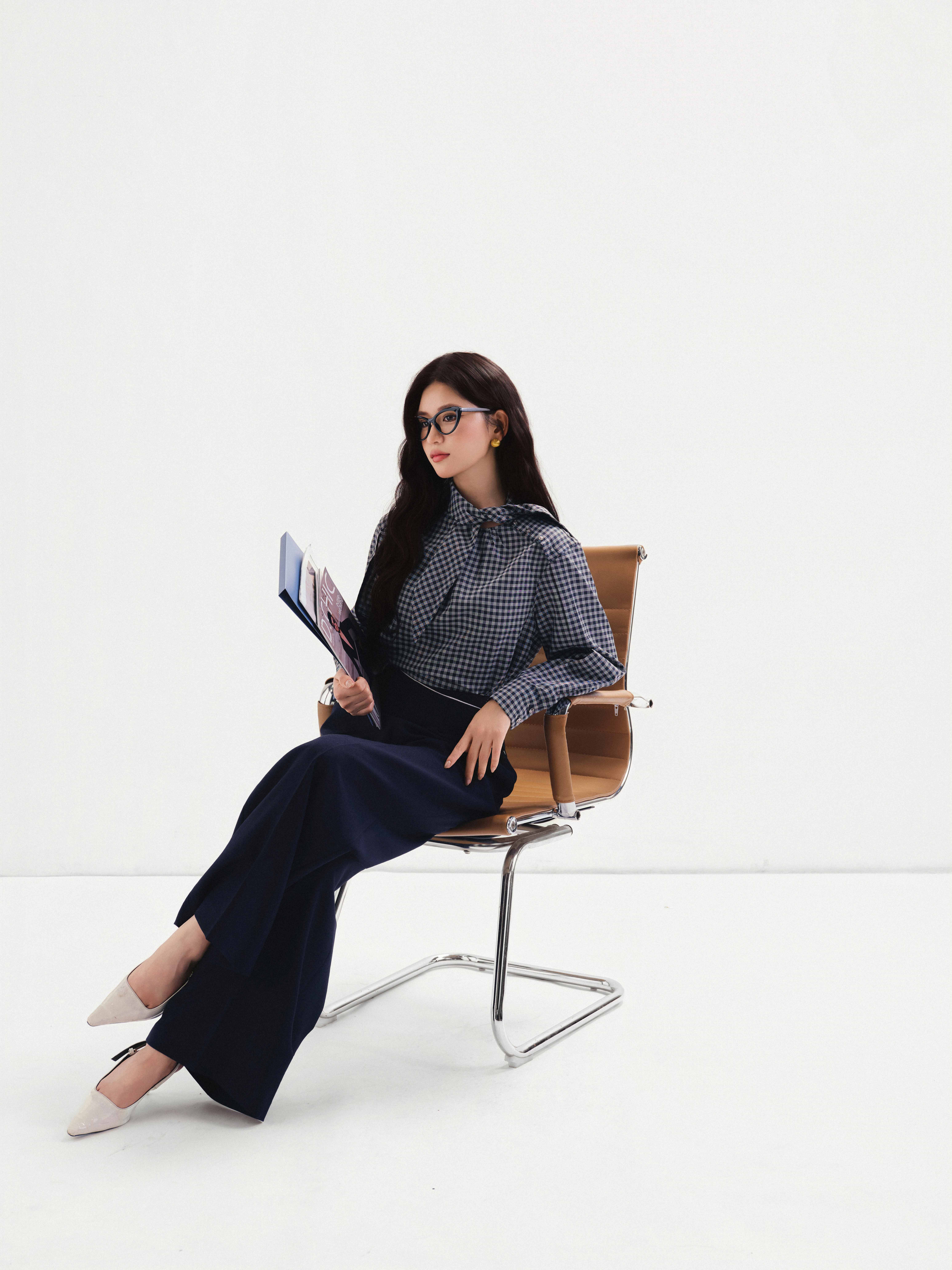 Quần ống đứng mí ly