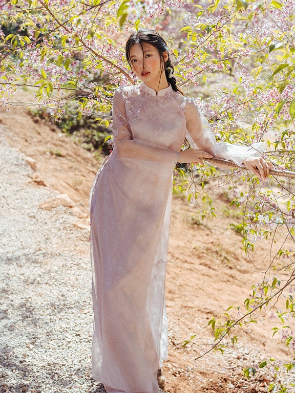 Áo dài Đinh Hương