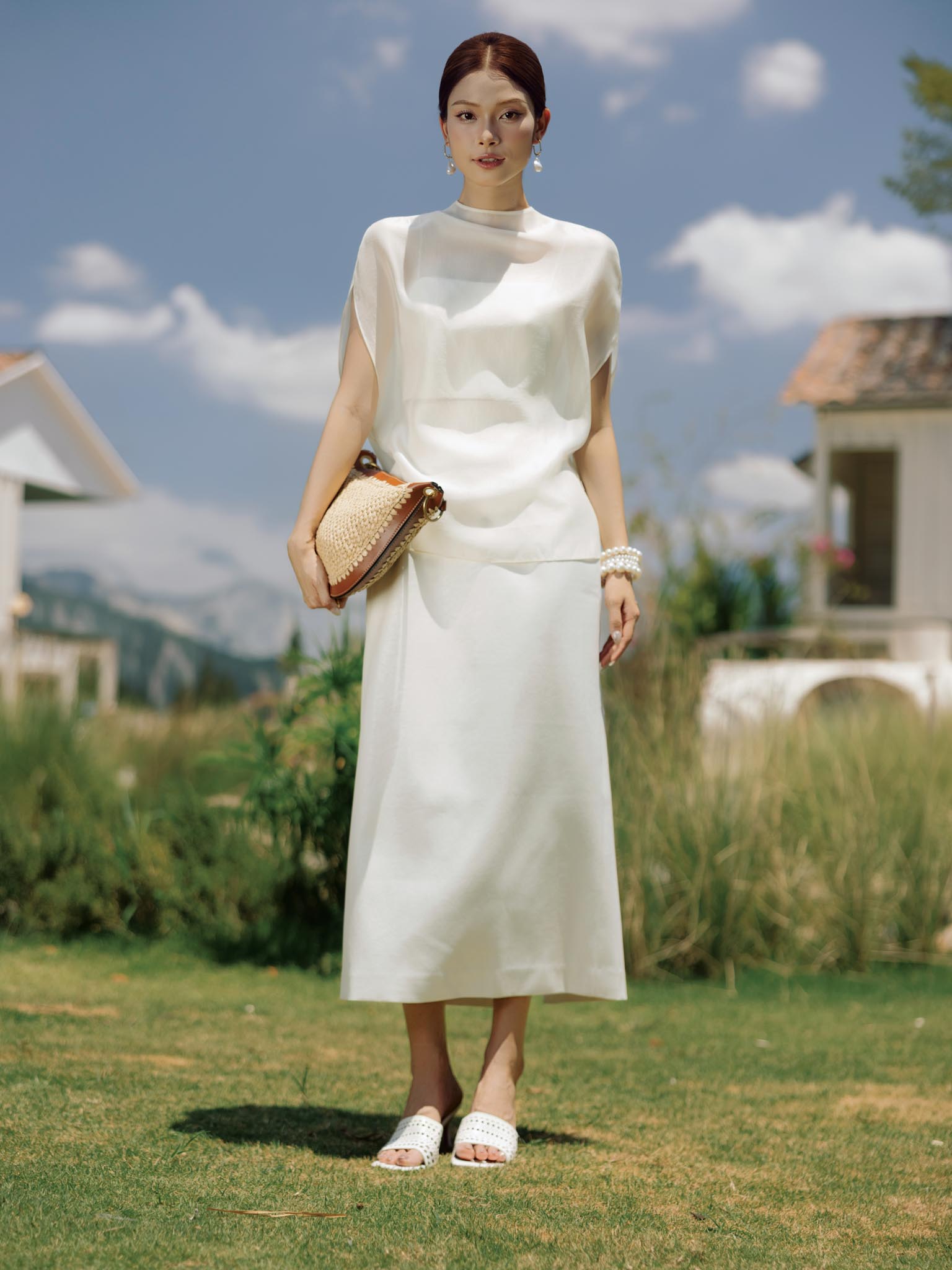 Chân váy midi mí cạp_A.1-3463