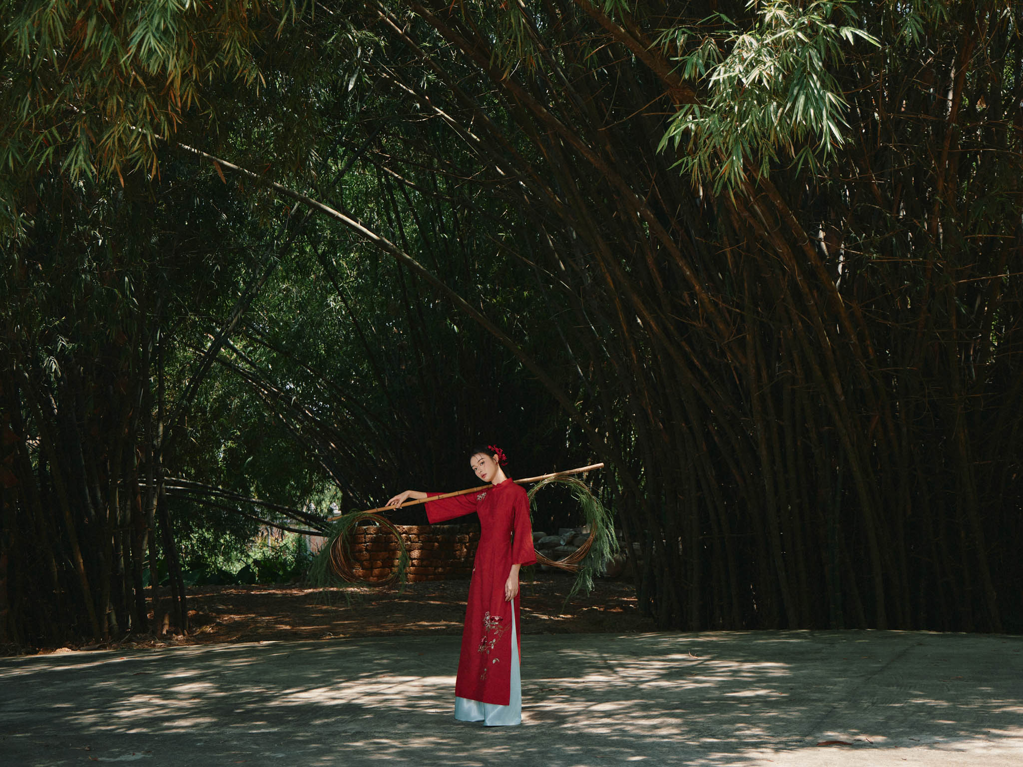 Áo dài Hải Đường