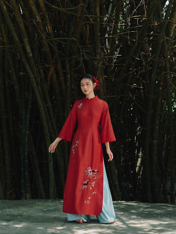 Áo dài Hải Đường