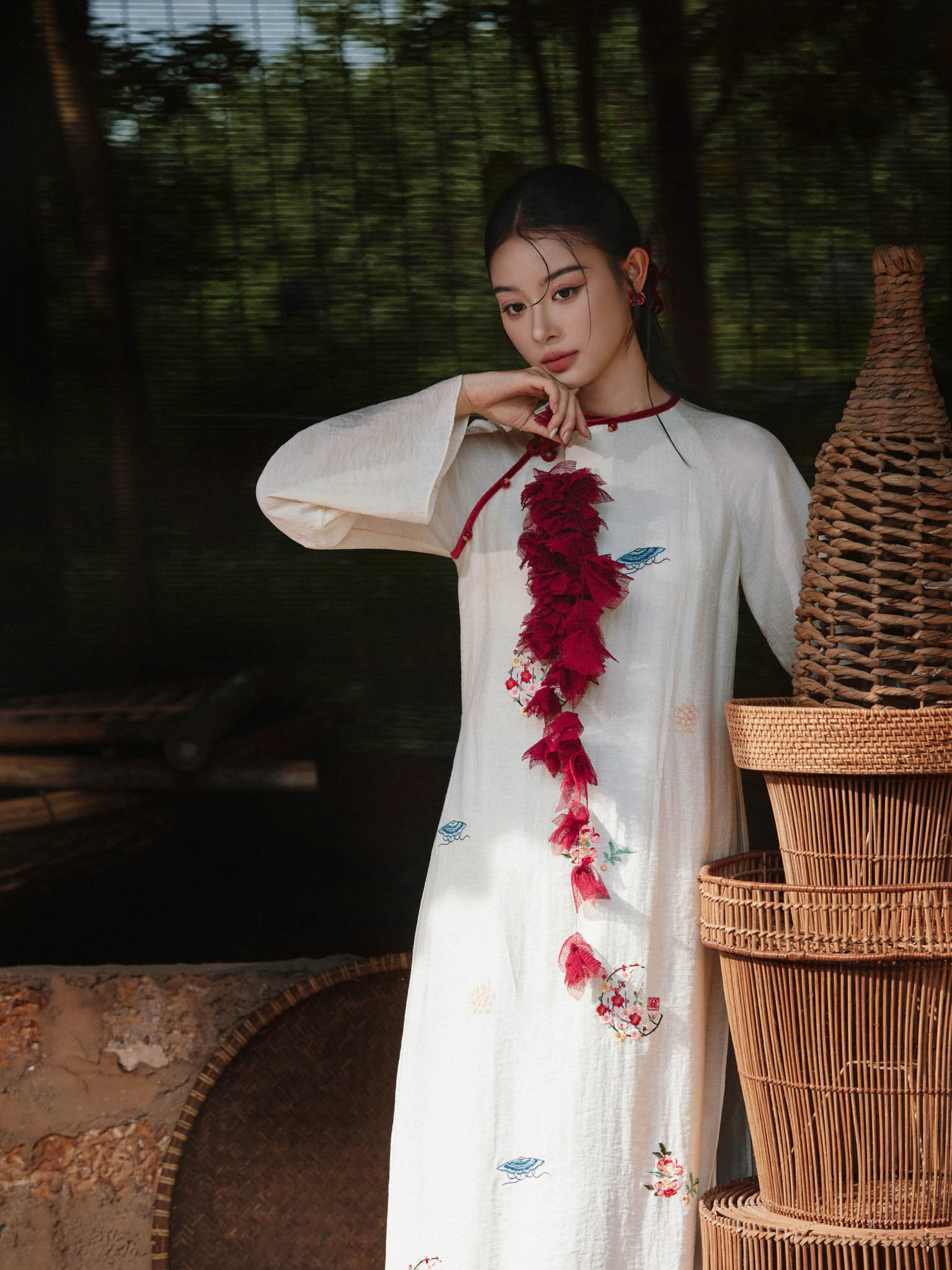 Áo dài Yên Hoa