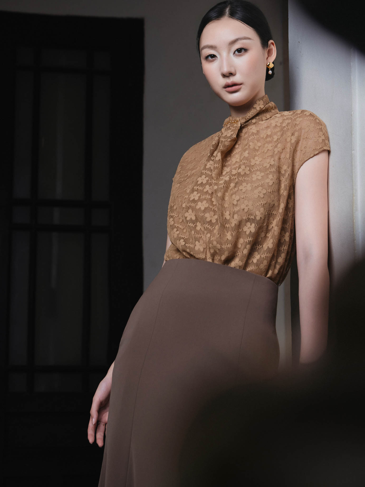 Chân váy đuôi cá bổ mảnh