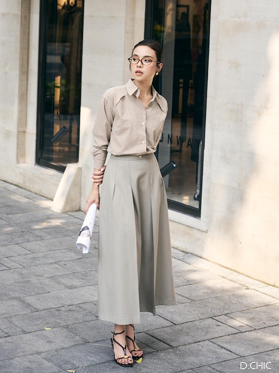 Chân váy dáng dài xếp ly_A.1-3121